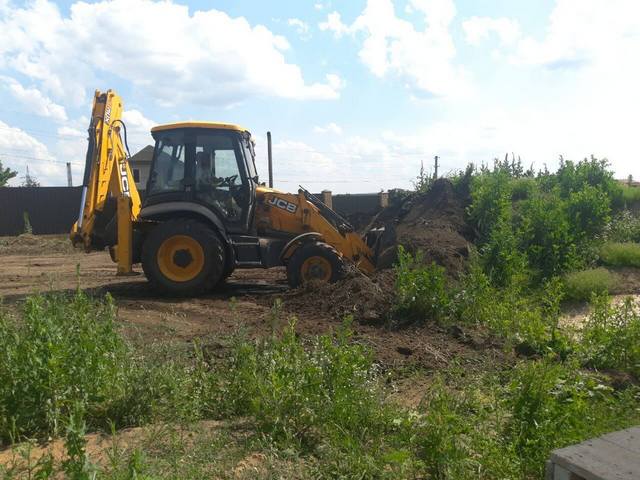 Планировка/очистка участка с вывозом грунта и мусора